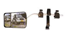 Огледало за каравана, 2бр в комплект, двойно фокусно, 115x47mm, 115x120mm