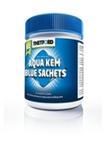 Препарат за тоалетна касета Aqua Kem Blue Sachets в пластмасова кутия - 15 броя сашета