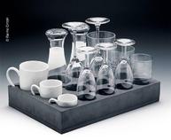 Поставка за стъклени и порцеланови чаши от формирана по-твърда пяна, за 13бр. чаши.