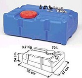 Резервоар(съд) за вода 70 литра, 01537-01