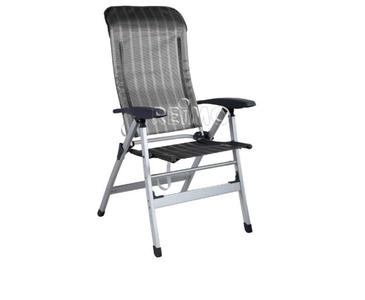 Сгъваем стол COLIMA с висока облегалка, до 150 кг, рамка от алуминий.